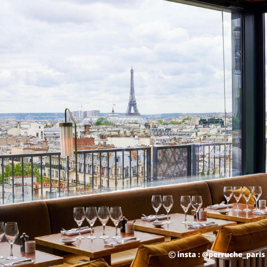 Restaurants pour un week-end à Paris Perruche